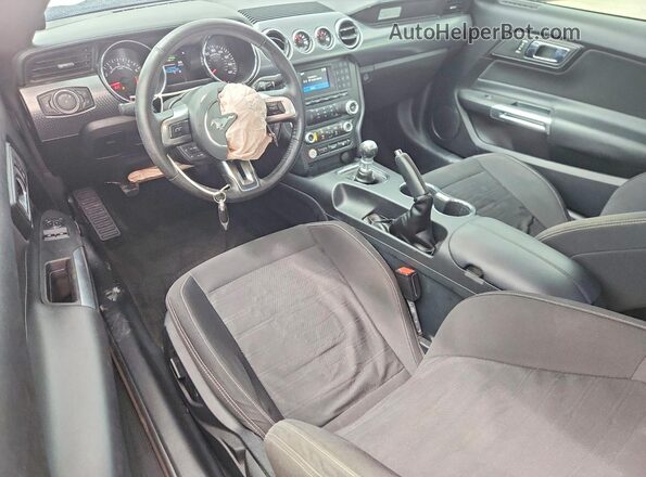 1FA6P8CF6H5249296 2017 FORD MUSTANG Белый Вид панели приборов
