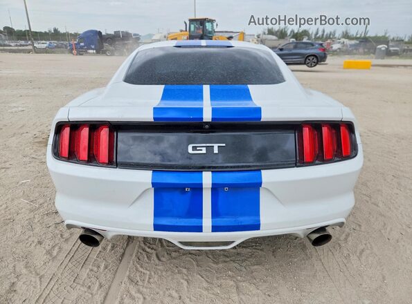 1FA6P8CF6H5249296 2017 FORD MUSTANG Белый Вид сзади