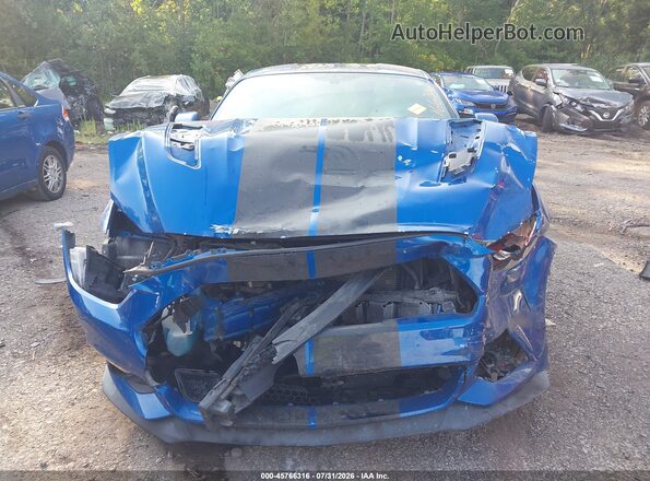 1FA6P8CF6H5270875 2017 FORD MUSTANG Blue Vista del salpicadero
