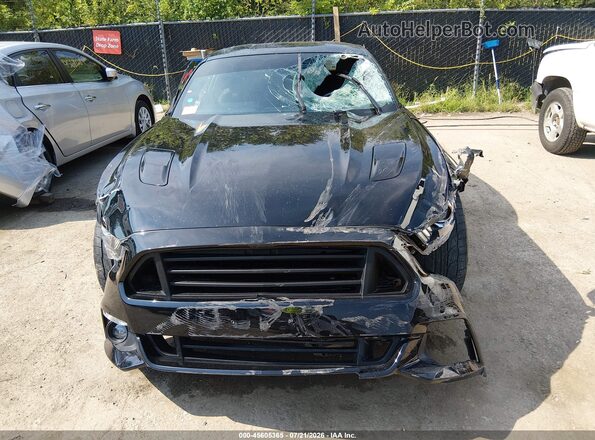 1FA6P8CF6H5314986 2017 FORD MUSTANG Black Սարքավորումների վահանակի տեսք