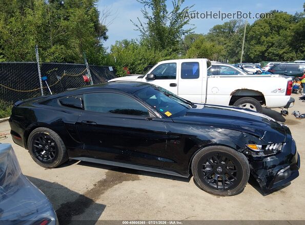 1FA6P8CF6H5314986 2017 FORD MUSTANG Black Սալոնի հետևի տեսք