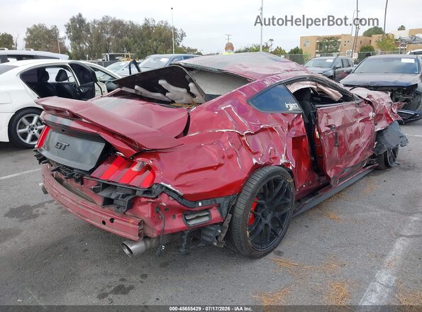 1FA6P8CF6H5330623 2017 FORD MUSTANG Red Trasero derecho