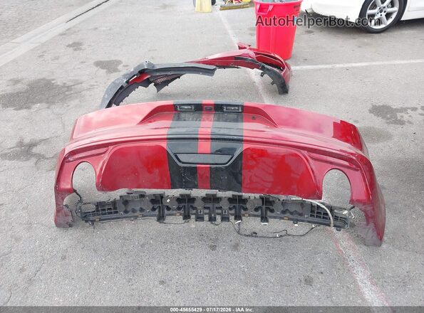 1FA6P8CF6H5330623 2017 FORD MUSTANG Red Vista del salpicadero