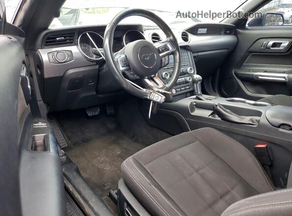 1FA6P8CF6J5113160 2018 FORD MUSTANG Black Vista del salpicadero