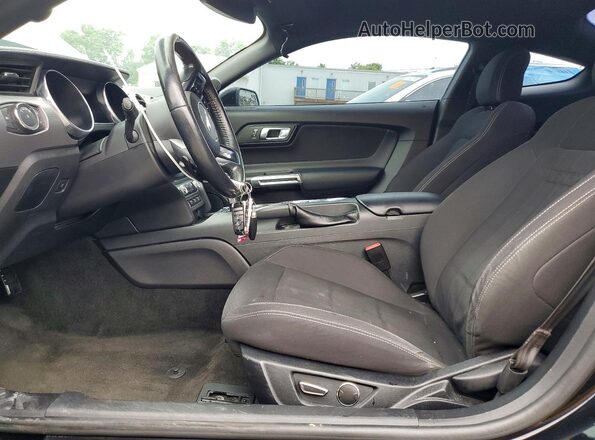 1FA6P8CF6J5113160 2018 FORD MUSTANG Black Vista interior delantera