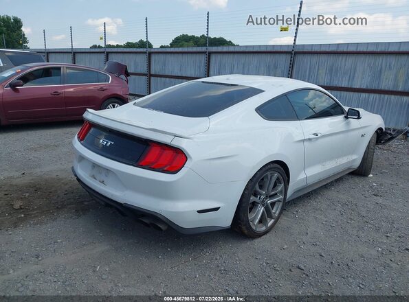 1FA6P8CF6J5122974 2018 FORD MUSTANG White Задня права чверть