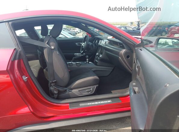 1FA6P8CF6L5103666 2020 FORD MUSTANG Red Front interior view