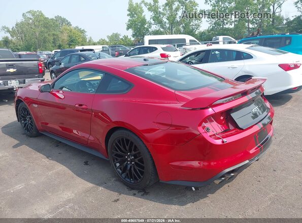 1FA6P8CF6L5103666 2020 FORD MUSTANG Red Rear left