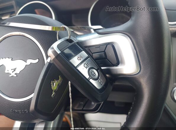 1FA6P8CF6L5103666 2020 FORD MUSTANG Red Dashboard view
