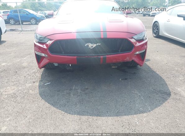 1FA6P8CF6L5103666 2020 FORD MUSTANG Red Front view