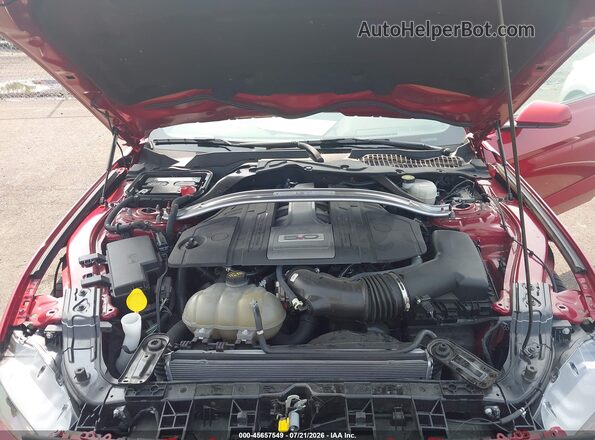 1FA6P8CF6L5103666 2020 FORD MUSTANG Red Rear view