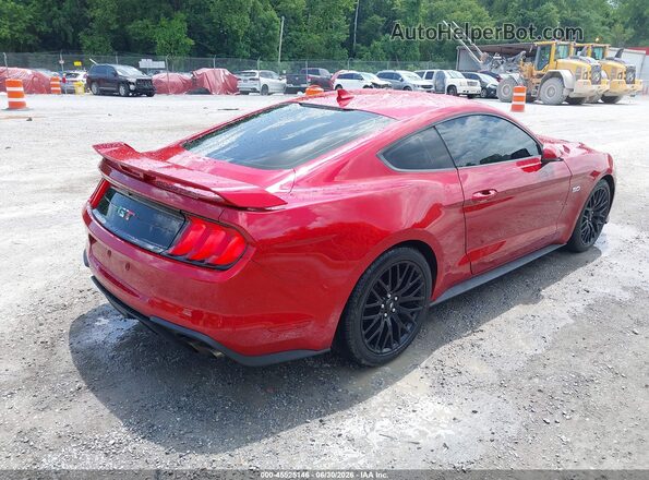 1FA6P8CF6L5150065 2020 FORD MUSTANG Красный Задняя правая четверть