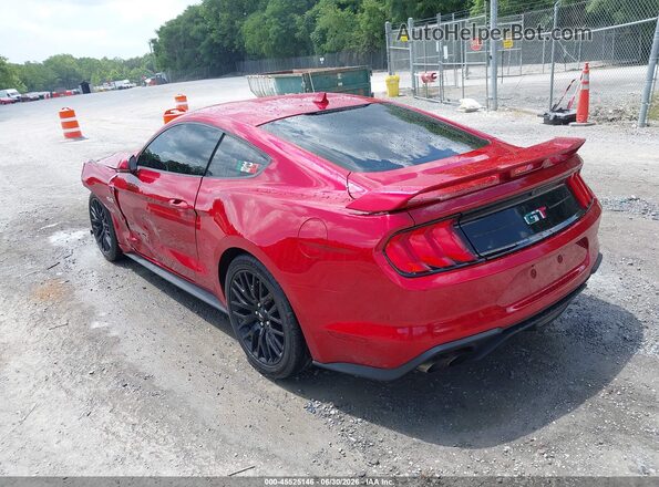 1FA6P8CF6L5150065 2020 FORD MUSTANG Красный Задняя левая четверть
