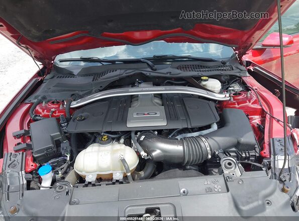 1FA6P8CF6L5150065 2020 FORD MUSTANG Красный Вид сзади