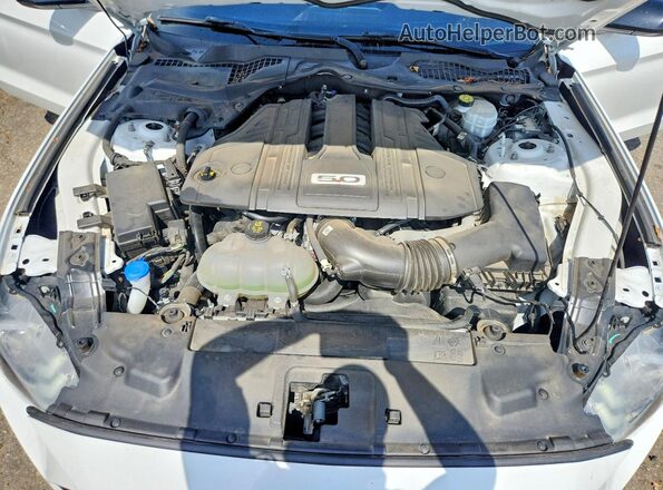 1FA6P8CF6N5131535 2022 FORD MUSTANG White უკანა სალონის ხედი