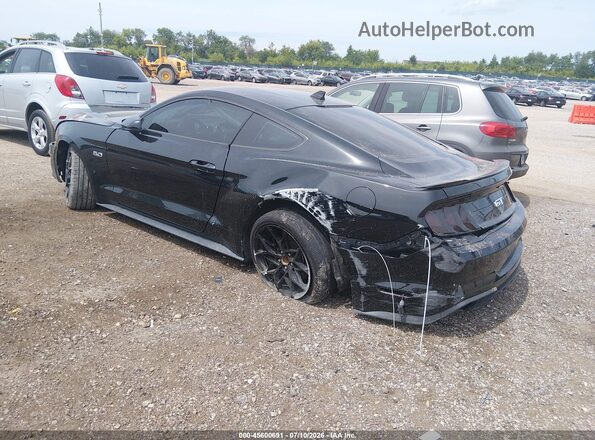 1FA6P8CF6N5141367 2022 FORD MUSTANG Black Հետևի ձախ