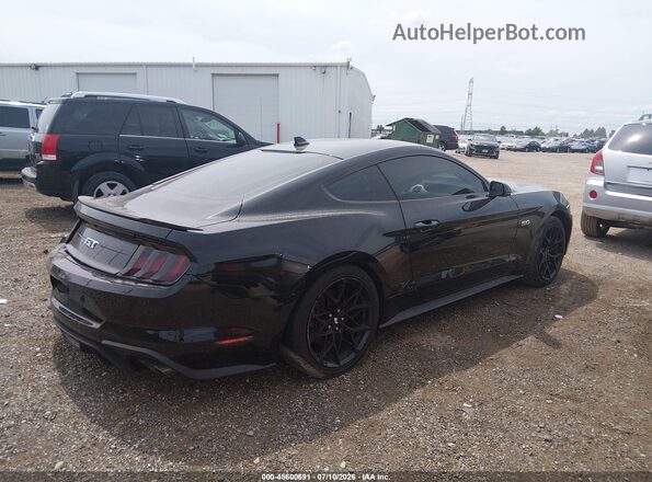 1FA6P8CF6N5141367 2022 FORD MUSTANG Black Հետևի աջ