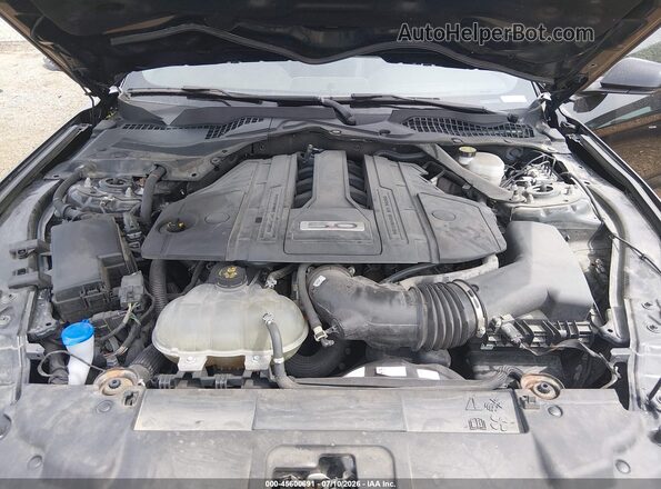 1FA6P8CF6N5141367 2022 FORD MUSTANG Black Հետևի տեսք