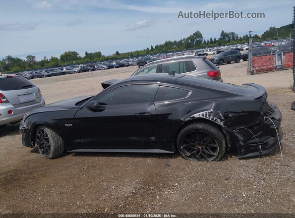 1FA6P8CF6N5141367 2022 FORD MUSTANG Black Սալոնի 360 աստիճան տեսք