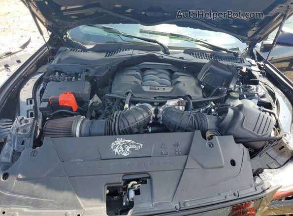 1FA6P8CF6R5400882 2024 FORD MUSTANG Black უკანა სალონის ხედი