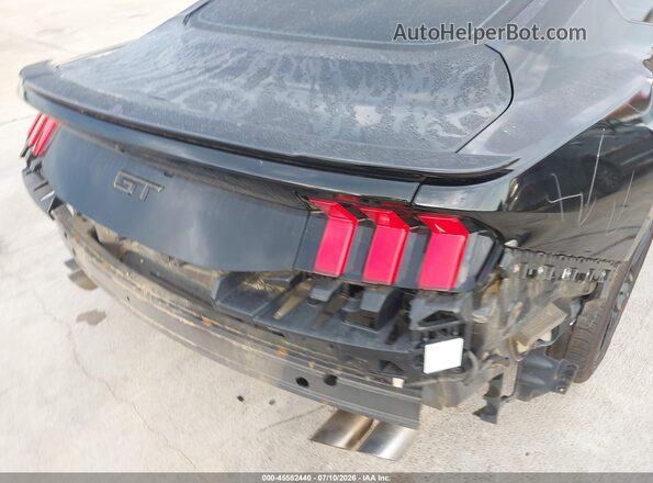 1FA6P8CF6R5418525 2024 FORD MUSTANG Black Вид спереду