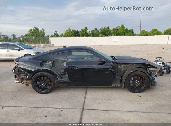 1FA6P8CF6R5418525 2024 FORD MUSTANG Black Вид задньої частини салону