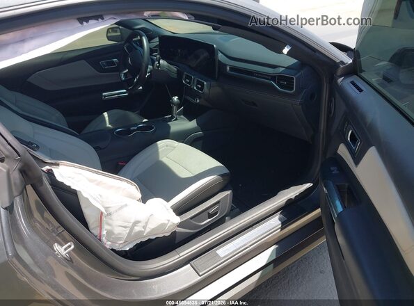 1FA6P8CF6S5417770 2025 FORD MUSTANG Gray Widok wnętrza z przodu