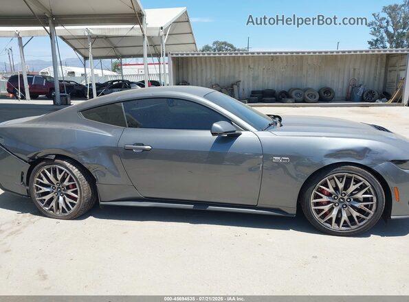 1FA6P8CF6S5417770 2025 FORD MUSTANG Gray Widok wnętrza 360 stopni