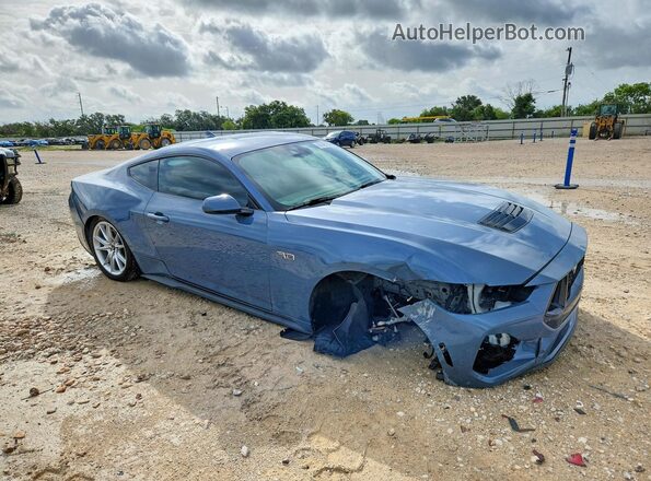 1FA6P8CF6T5405894 2026 FORD MUSTANG Blue Przód prawy