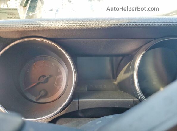 1FA6P8CF7G5201496 2016 FORD MUSTANG Черный Вид щитка приборов