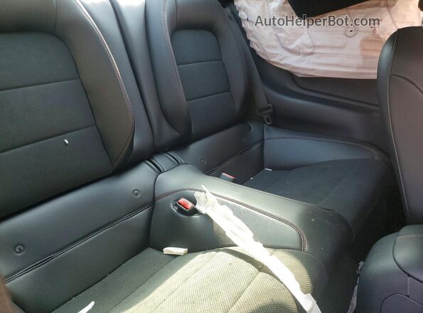 1FA6P8CF7G5201496 2016 FORD MUSTANG Черный Вид задних сидений