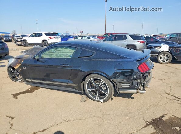 1FA6P8CF7G5201496 2016 FORD MUSTANG Черный Задняя левая четверть