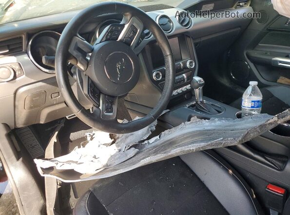 1FA6P8CF7G5201496 2016 FORD MUSTANG Черный Вид панели приборов