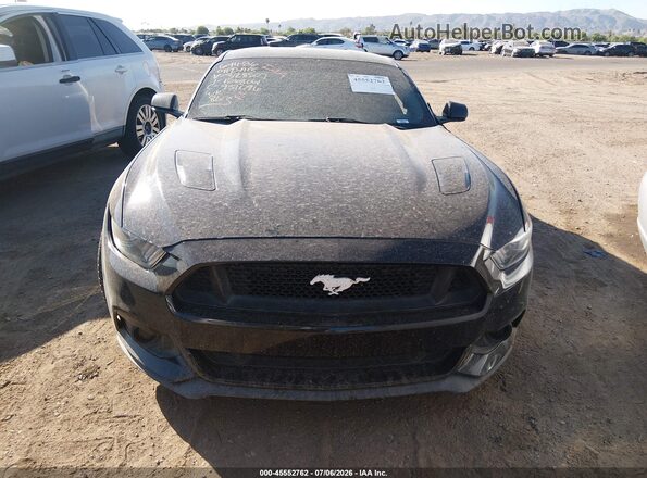1FA6P8CF7G5328507 2016 FORD MUSTANG Черный Вид щитка приборов