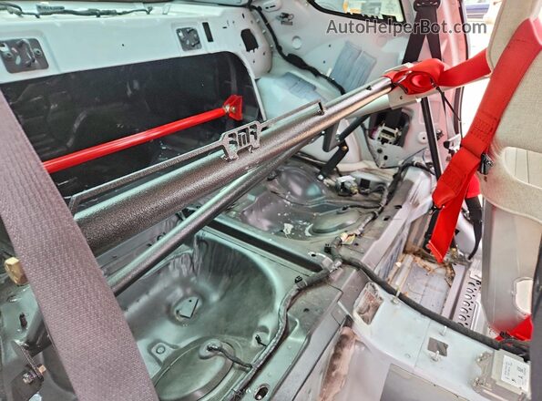1FA6P8CF7H5329268 2017 FORD MUSTANG Two Tone უკანა სავარძლების ხედი