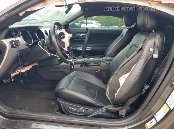 1FA6P8CF7H5344160 2017 FORD MUSTANG Gray Vista interior delantera