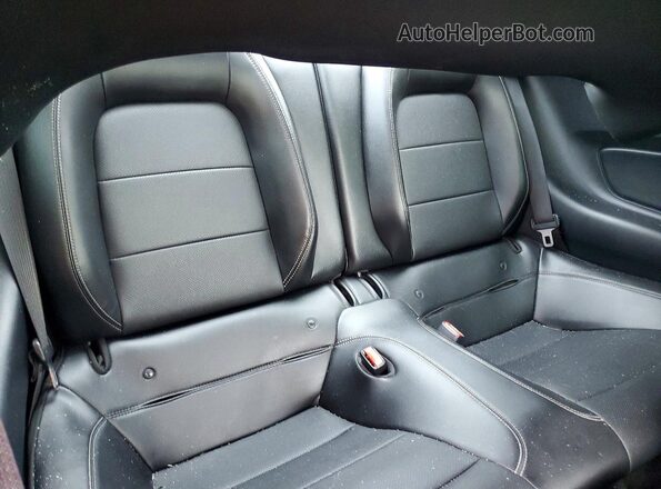 1FA6P8CF7H5344160 2017 FORD MUSTANG Gray Vista de los asientos traseros