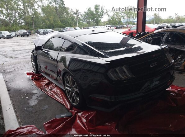 1FA6P8CF7J5146006 2018 FORD MUSTANG Black Задня ліва чверть