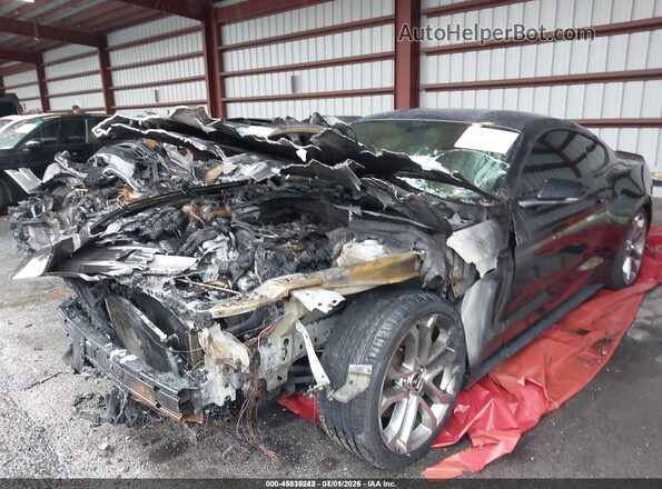 1FA6P8CF7J5146006 2018 FORD MUSTANG Black Панорамний вид салону 360°