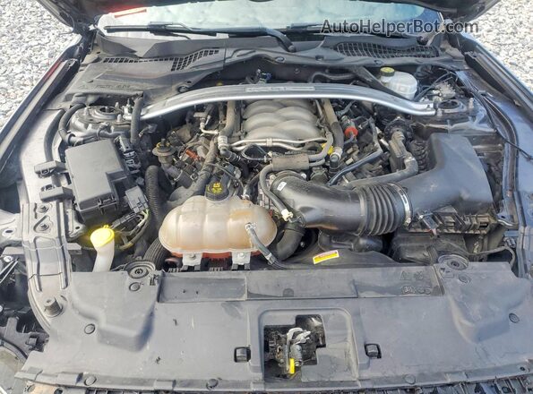 1FA6P8CF7K5101794 2019 FORD MUSTANG Gray Rear interior view
