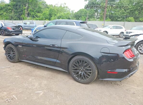 1FA6P8CF7K5146573 2019 FORD MUSTANG Black Հետևի ձախ
