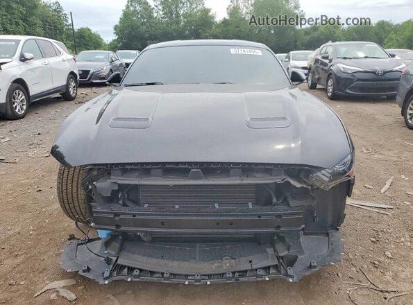 1FA6P8CF7K5146573 2019 FORD MUSTANG Black Դիմացի տեսք