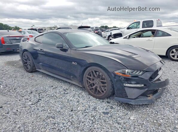 1FA6P8CF7K5168279 2019 FORD MUSTANG Black წინა მარჯვენა