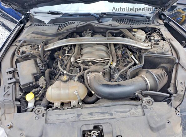 1FA6P8CF7K5168279 2019 FORD MUSTANG Black უკანა სალონის ხედი