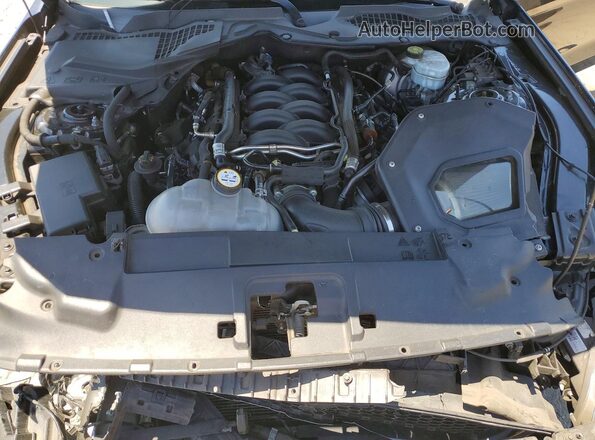 1FA6P8CF7K5169108 2019 FORD MUSTANG Black Widok wnętrza z tyłu