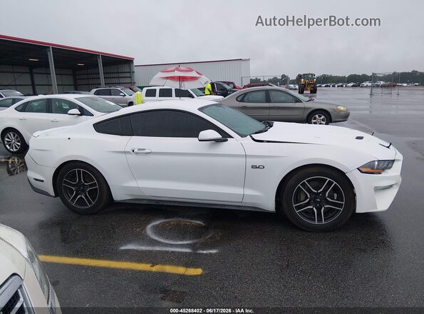 1FA6P8CF7K5191349 2019 FORD MUSTANG White Rear interior view