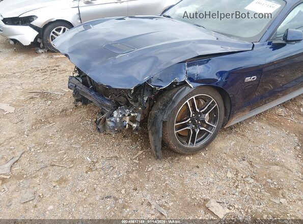 1FA6P8CF7L5100288 2020 FORD MUSTANG Navy წინა ხედი