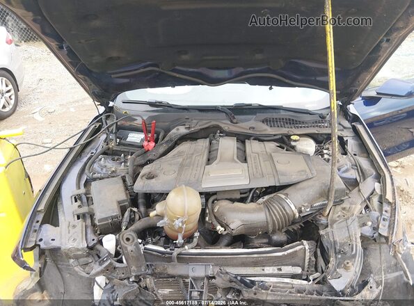 1FA6P8CF7L5100288 2020 FORD MUSTANG Navy უკანა ხედი