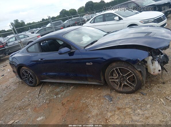 1FA6P8CF7L5100288 2020 FORD MUSTANG Navy უკანა სალონის ხედი