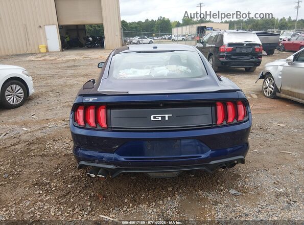 1FA6P8CF7L5100288 2020 FORD MUSTANG Navy 